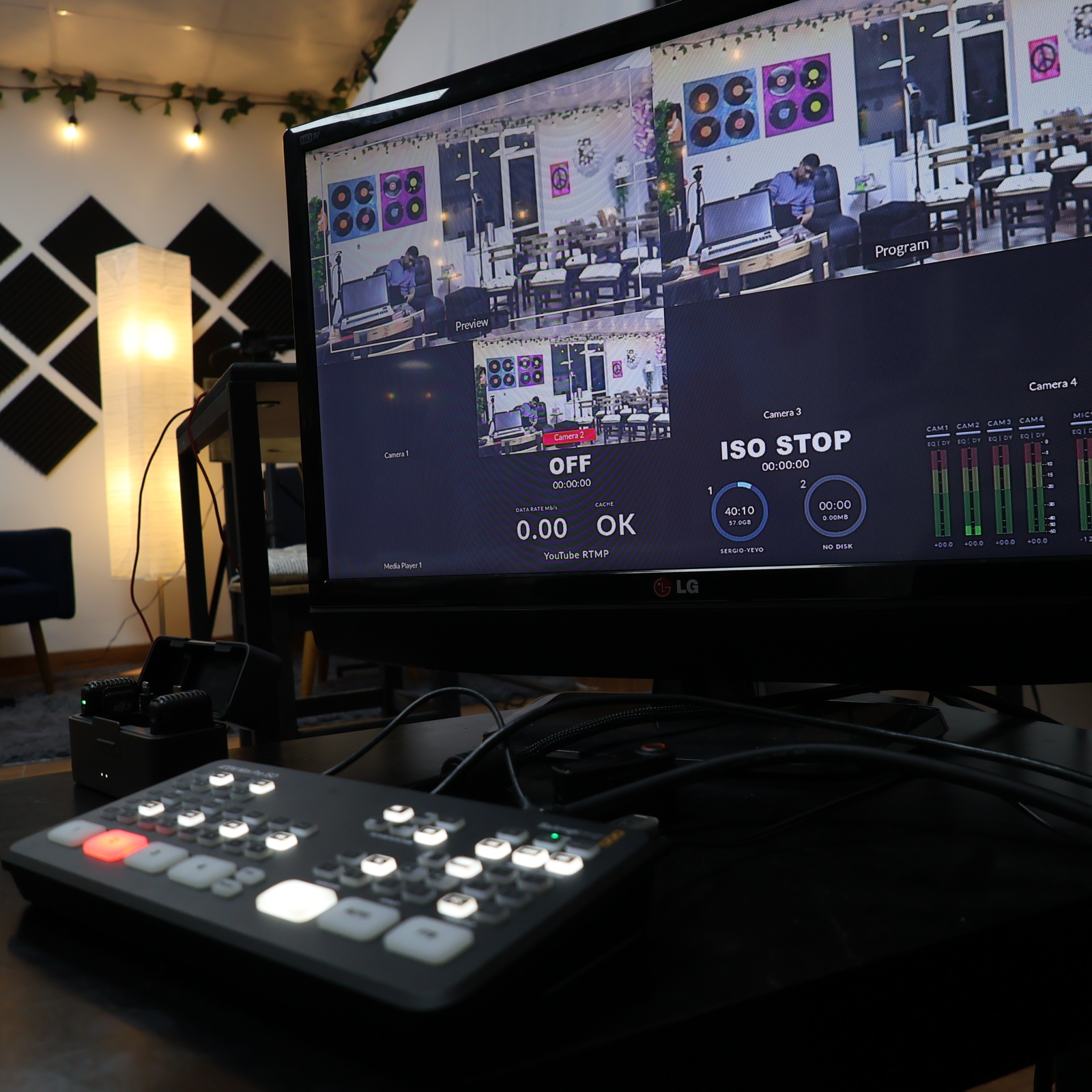 Streaming multicámara