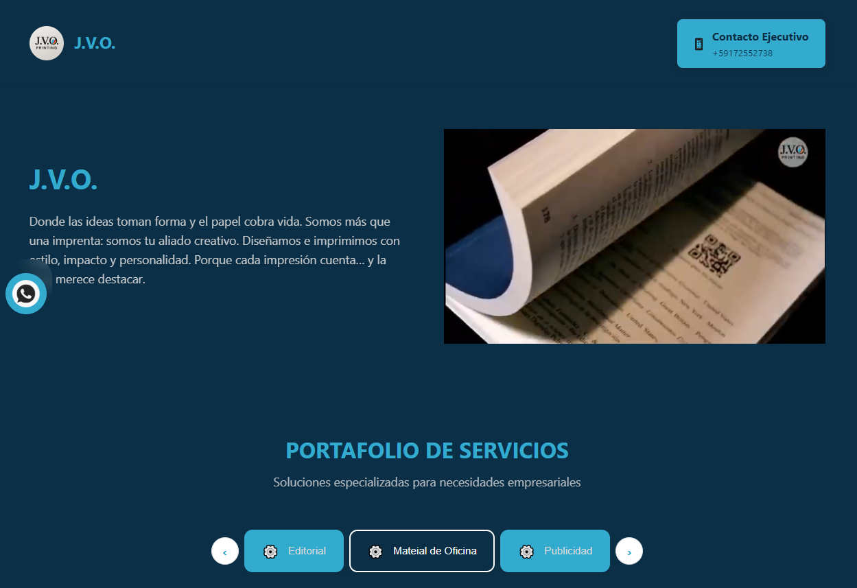 Catalogo de servivcios